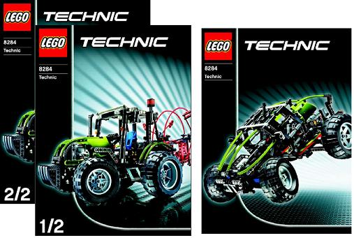 8284 Dune Buggy / Tractor (Certified) LEGO TECHNIC product image 2, provided for visual reference and product detail review