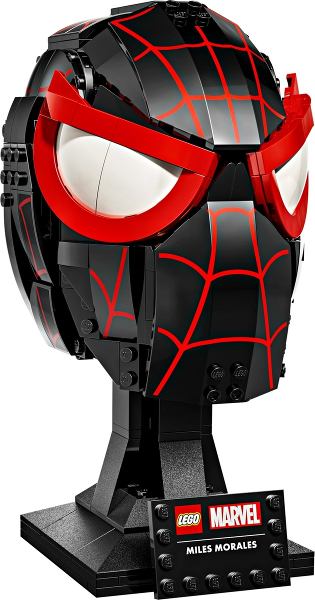 76329 Miles Morales' Mask (Certified) LEGO Super Heroes product image 1, provided for visual reference and product detail