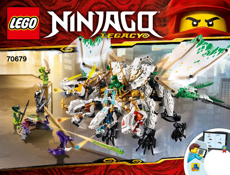 70679 The Ultra Dragon (Used) LEGO Ninjago product image 2, provided for visual reference and product detail review