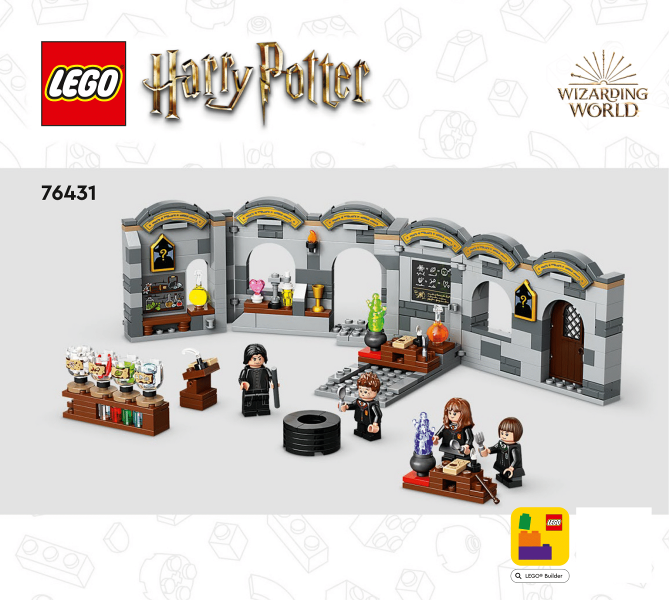 76431 Hogwarts Castle: Potions Class (Certified) LEGO Harry Potter product image 2, provided for visual reference and