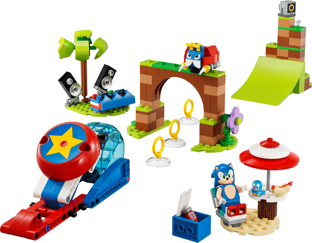 76990 Sonic's Speed Sphere Challenge (Used) LEGO Sonic product image 1, provided for visual reference and product detail