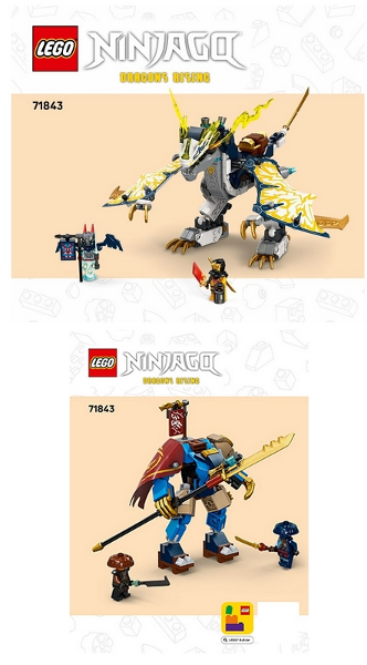 71843 Rogue's Mech Dragon Rider (Certified) LEGO Ninjago product image 2, provided for visual reference and product detail