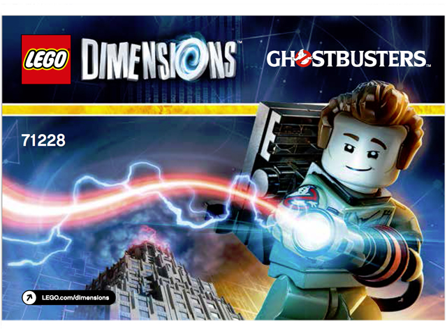 71228 Level Pack - Ghostbusters (Certified) LEGO Dimensions product image 2, provided for visual reference and product