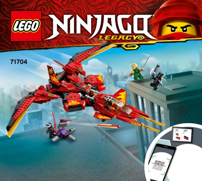 71704 Kai Fighter (Certified) LEGO Ninjago product image 2, provided for visual reference and product detail review