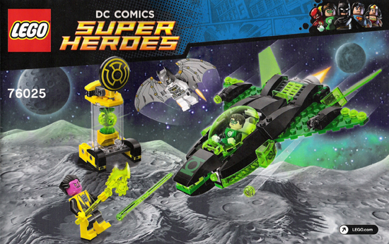 76025 Green Lantern vs. Sinestro (Certified) LEGO Super Heroes product image 2, provided for visual reference and product