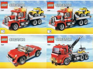 7347 Highway Pickup (Certified) LEGO Creator product image 2, provided for visual reference and product detail review
