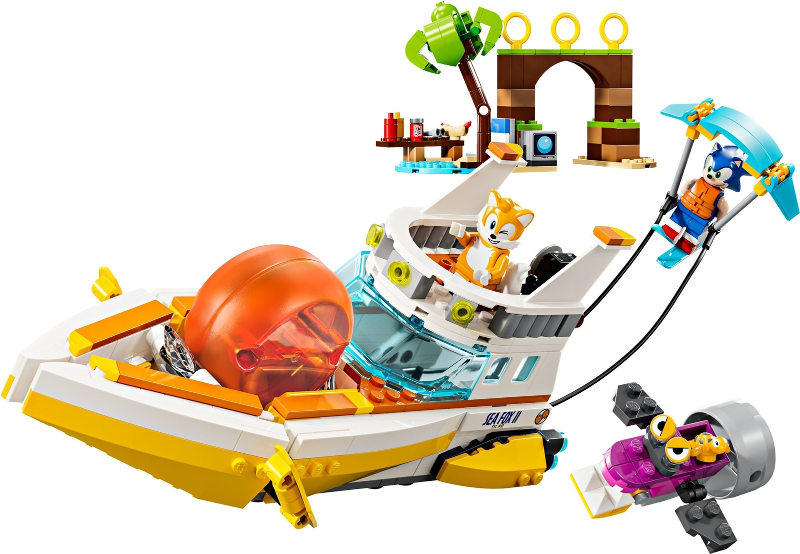 76997 Tails' Adventure Boat (Used) LEGO Sonic product image 1, provided for visual reference and product detail review
