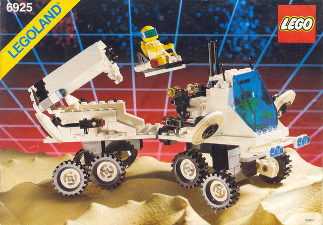 6925 Interplanetary Rover (Certified) LEGO Space product image 2, provided for visual reference and product detail review
