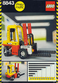 8843 Fork Lift Truck (Certified) LEGO TECHNIC product image 1, provided for visual reference and product detail review