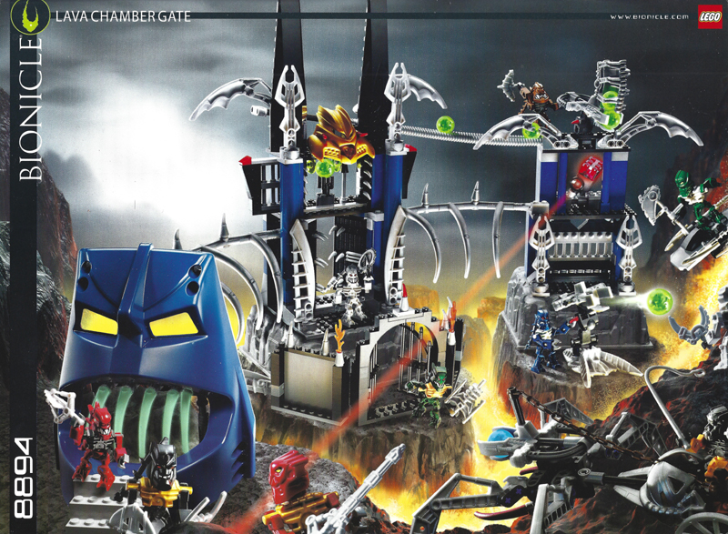 8894 Piraka Stronghold (Certified) LEGO BIONICLE product image 2, provided for visual reference and product detail review