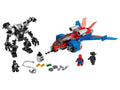 76150 Spiderjet vs. Venom Mech (Used) LEGO Super Heroes product image 1, provided for visual reference and product detail
