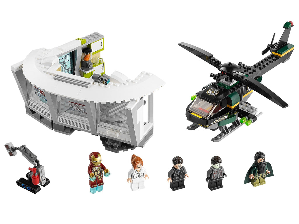 76007 Iron Man: Malibu Mansion Attack (Certified) LEGO Super Heroes product image 1, provided for visual reference and