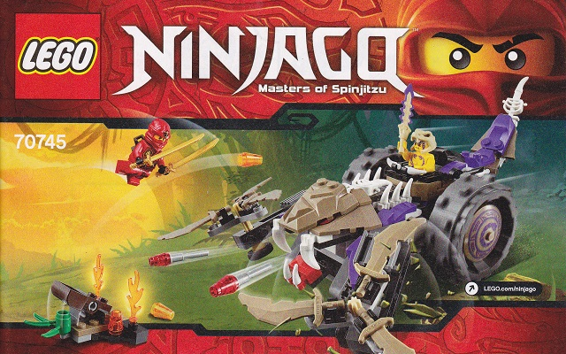 70745 Anacondrai Crusher (Used) LEGO Ninjago product image 2, provided for visual reference and product detail review