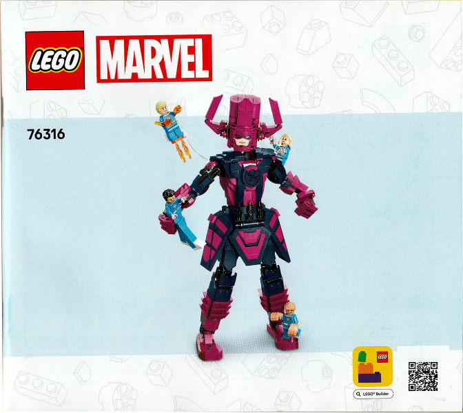 76316 Fantastic Four vs. Galactus Construction Figure (Certified) LEGO Super Heroes product image 2, provided for visual