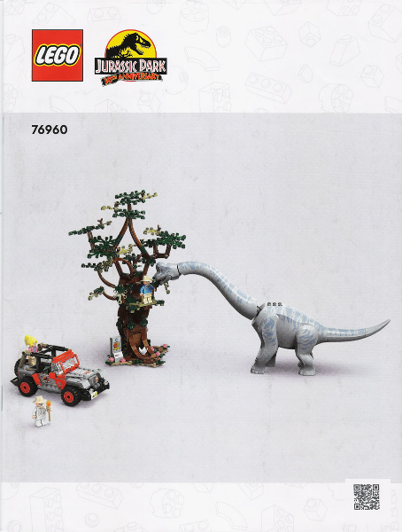 76960 Brachiosaurus Discovery (Used) LEGO Jurassic World product image 2, provided for visual reference and product detail