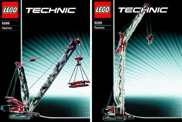 8288 Crawler Crane (Certified) LEGO TECHNIC product image 2, provided for visual reference and product detail review