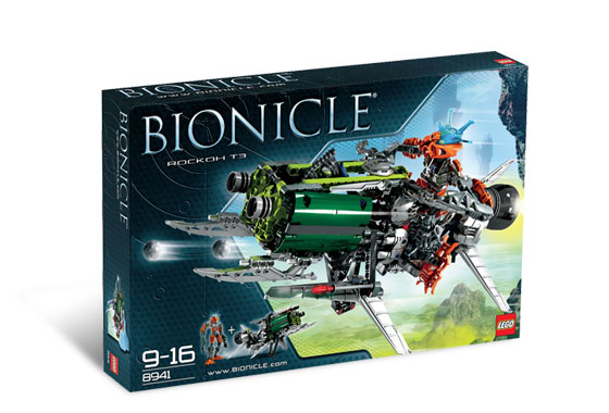 8941 Rockoh T3 (Retired) LEGO BIONICLE product image 1, provided for visual reference and product detail review