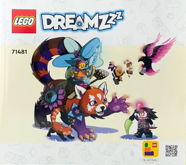 71481 Izzie's Dream Animals (Certified) LEGO Dreamzzz product image 2, provided for visual reference and product detail