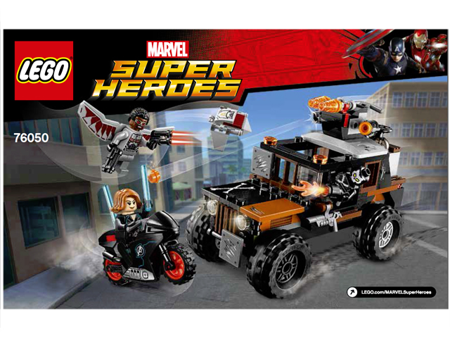 76050 Crossbones' Hazard Heist (Certified) LEGO Super Heroes product image 2, provided for visual reference and product