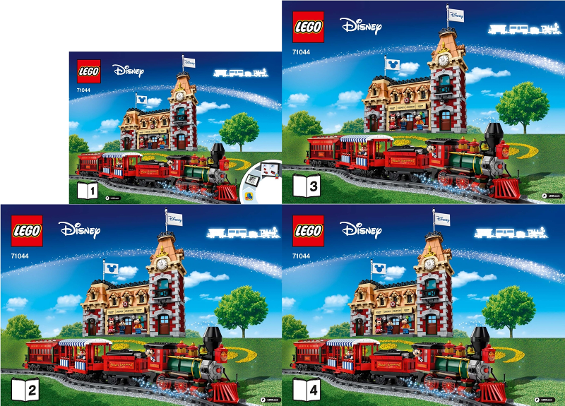 71044 Disney Train and Station (Certified) LEGO Disney product image 2, provided for visual reference and product detail