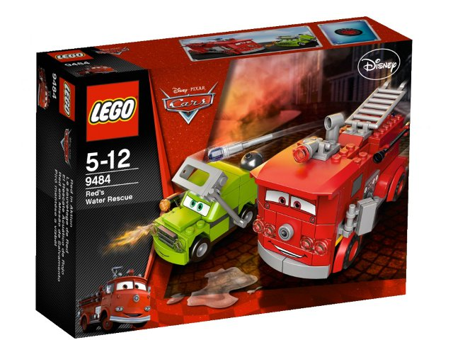 9484 Red's Water Rescue (Retired) LEGO Cars product image 1, provided for visual reference and product detail review