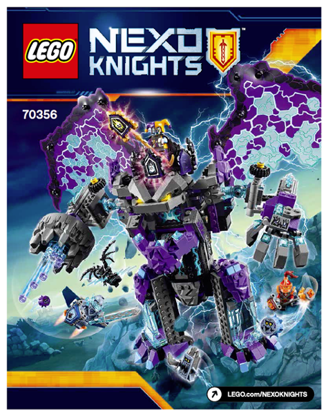 70356 The Stone Colossus of Ultimate Destruction (Certified) LEGO Nexo Knights product image 2, provided for visual