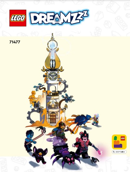 71477 The Sandman's Tower (Used) LEGO Dreamzzz product image 2, provided for visual reference and product detail review