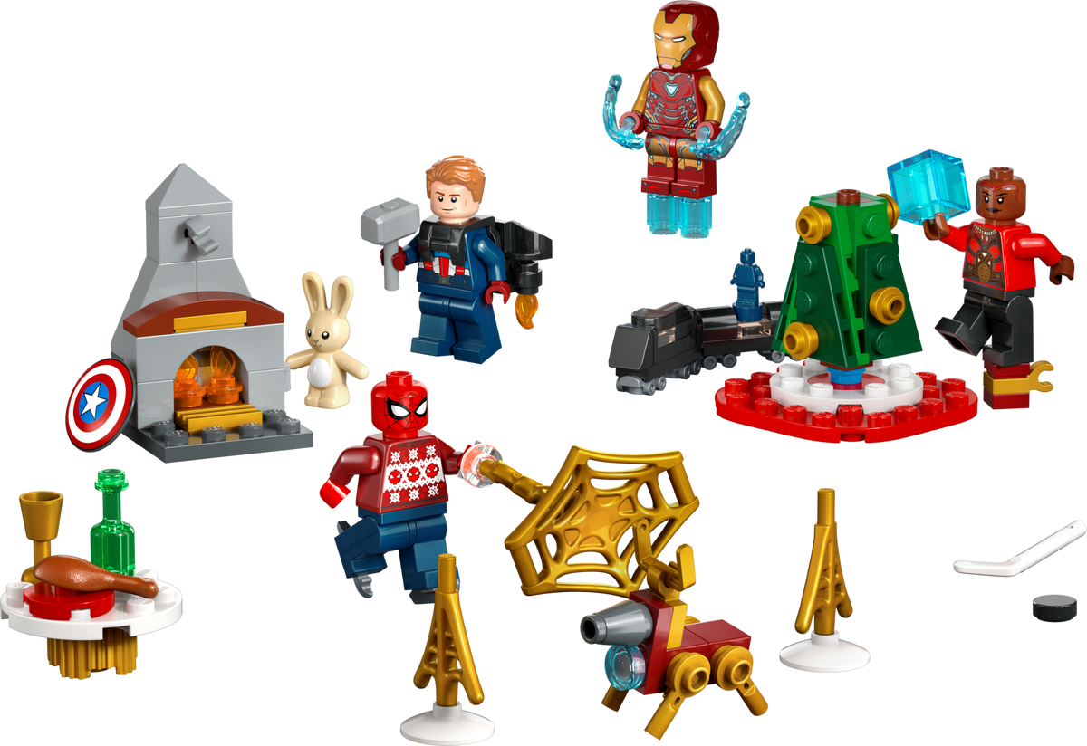 76267 Avengers Advent Calendar (2023) (Used) LEGO Marvel product image 1, provided for visual reference and product detail