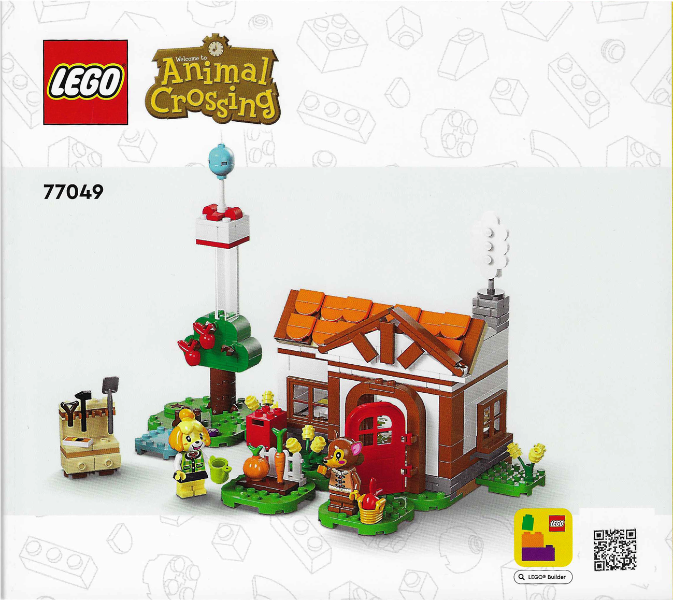 77049 Isabelle's House Visit (Certified) LEGO Animal Crossing product image 2, provided for visual reference and product