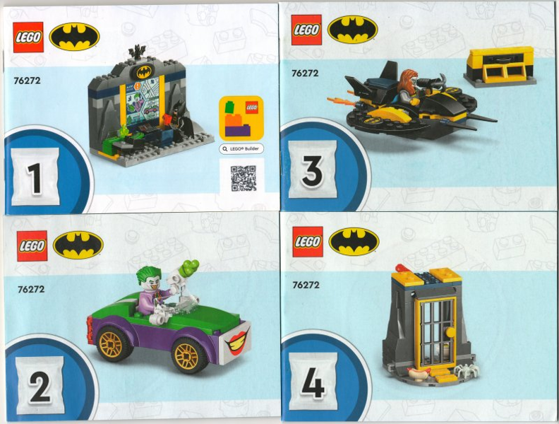 76272 The Batcave with Batman, Batgirl and The Joker (Used) LEGO Super Heroes product image 2, provided for visual reference