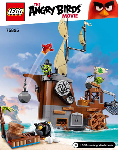75825 Piggy Pirate Ship (Certified) LEGO The Angry Birds Movie product image 2, provided for visual reference and product