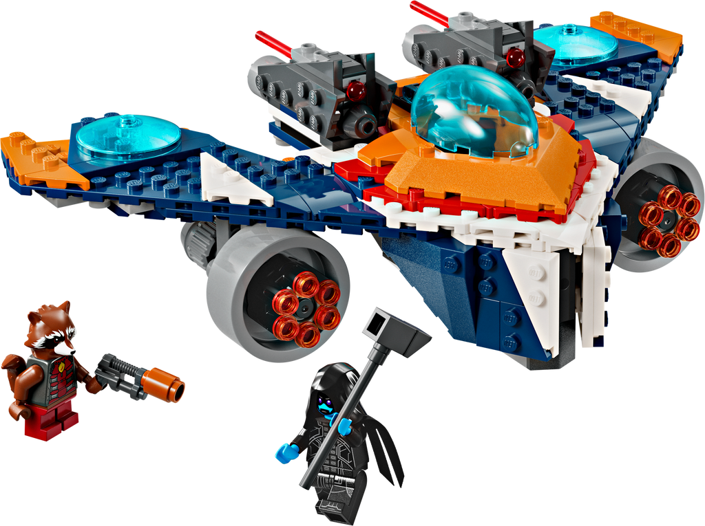 76278 Rocket's Warbird vs. Ronan (Used) LEGO Super Heroes product image 1, provided for visual reference and product detail