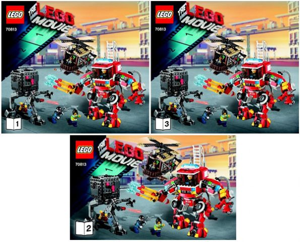 70813 Rescue Reinforcements (Used) LEGO The LEGO Movie product image 2, provided for visual reference and product detail