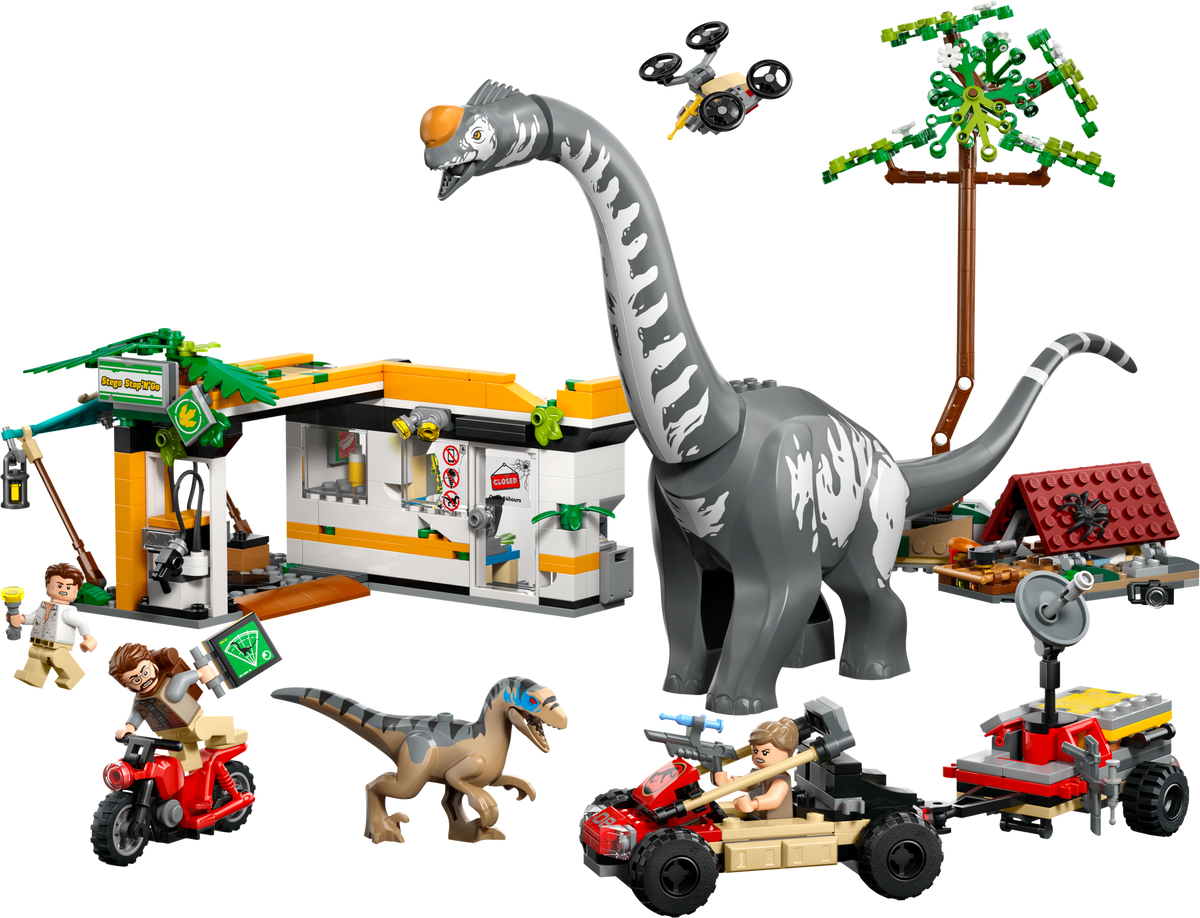 76973 Raptor & Titanosaurus Tracking Mission (Certified) LEGO Jurassic World product image 1, provided for visual reference