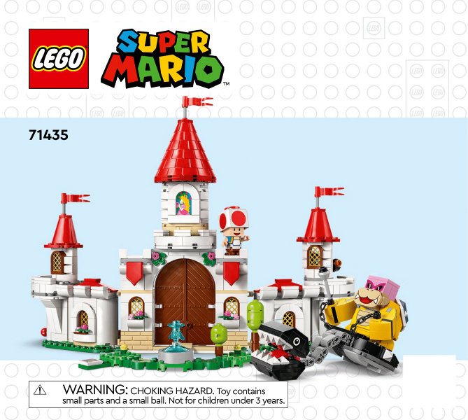 71435 Battle with Roy at Peach's Castle - Expansion Set (Used) LEGO Super Mario product image 2, provided for visual