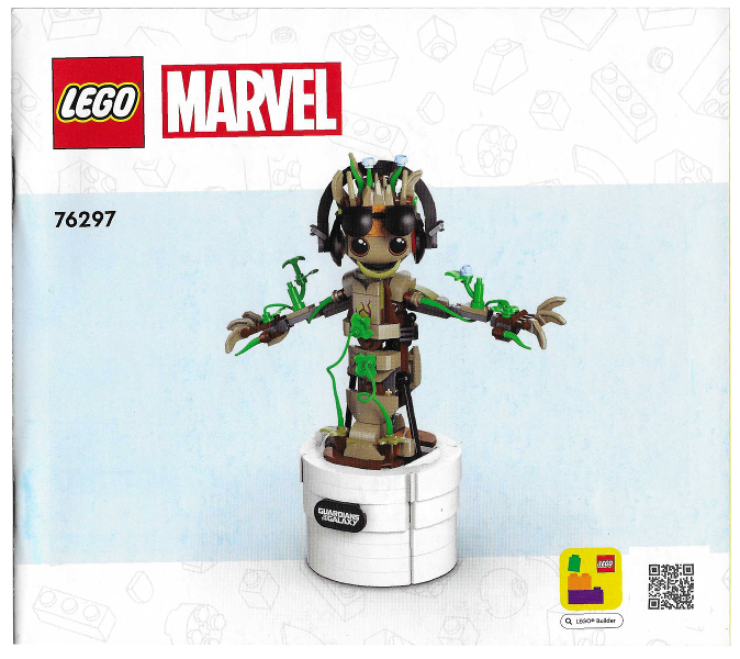 76297 Dancing Groot (Used) LEGO Super Heroes product image 2, provided for visual reference and product detail review