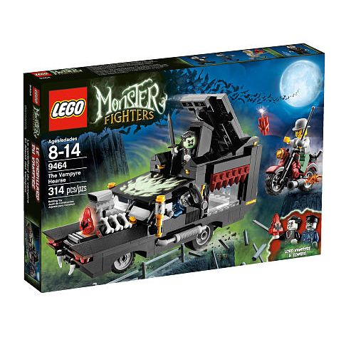 9464 The Vampyre Hearse (Retired) LEGO Monster Fighters product image 1, provided for visual reference and product detail