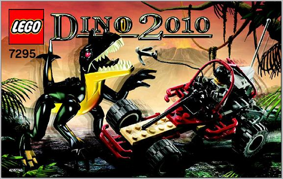7295 Dino Buggy Chaser (Used) LEGO Dino 2010 product image 2, provided for visual reference and product detail review