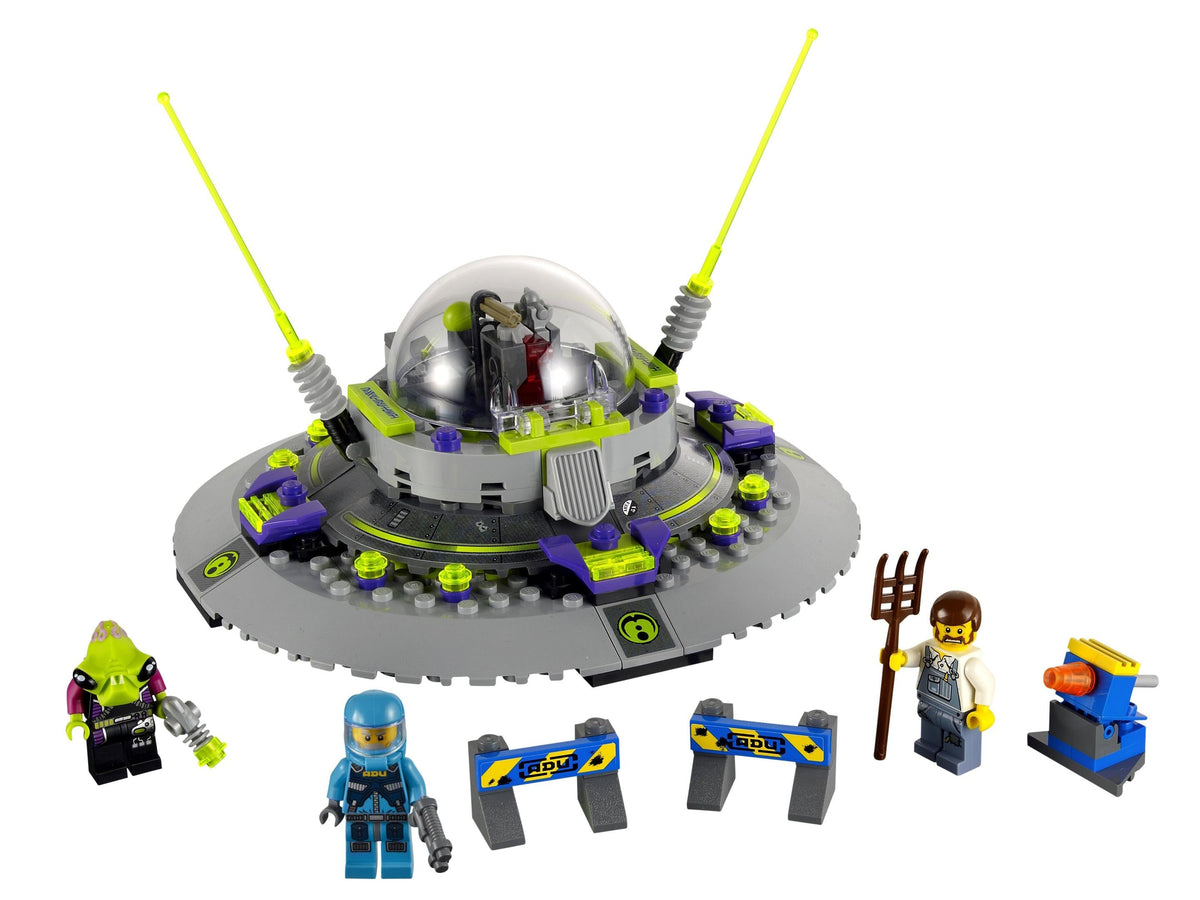 7052 UFO Abduction (Certified) LEGO Space product image 1, provided for visual reference and product detail review
