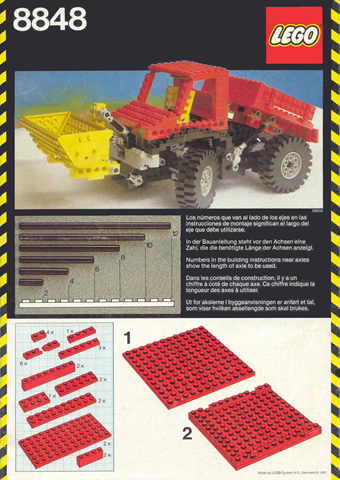 8848 Power Truck (Used) LEGO TECHNIC product image 2, provided for visual reference and product detail review