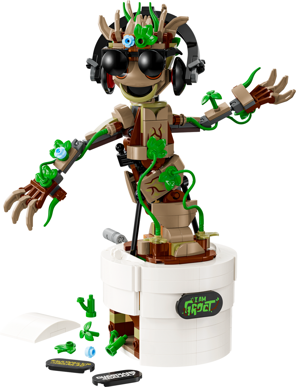 76297 Dancing Groot (Used) LEGO Super Heroes product image 1, provided for visual reference and product detail review