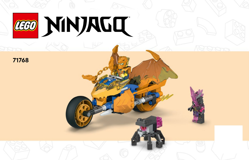 71768 Jay's Golden Dragon Motorbike (Certified) LEGO Ninjago product image 2, provided for visual reference and product