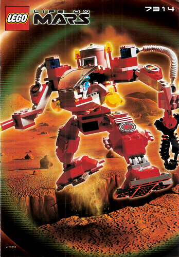 7314 Recon Mech RP (Used) LEGO Space product image 1, provided for visual reference and product detail review