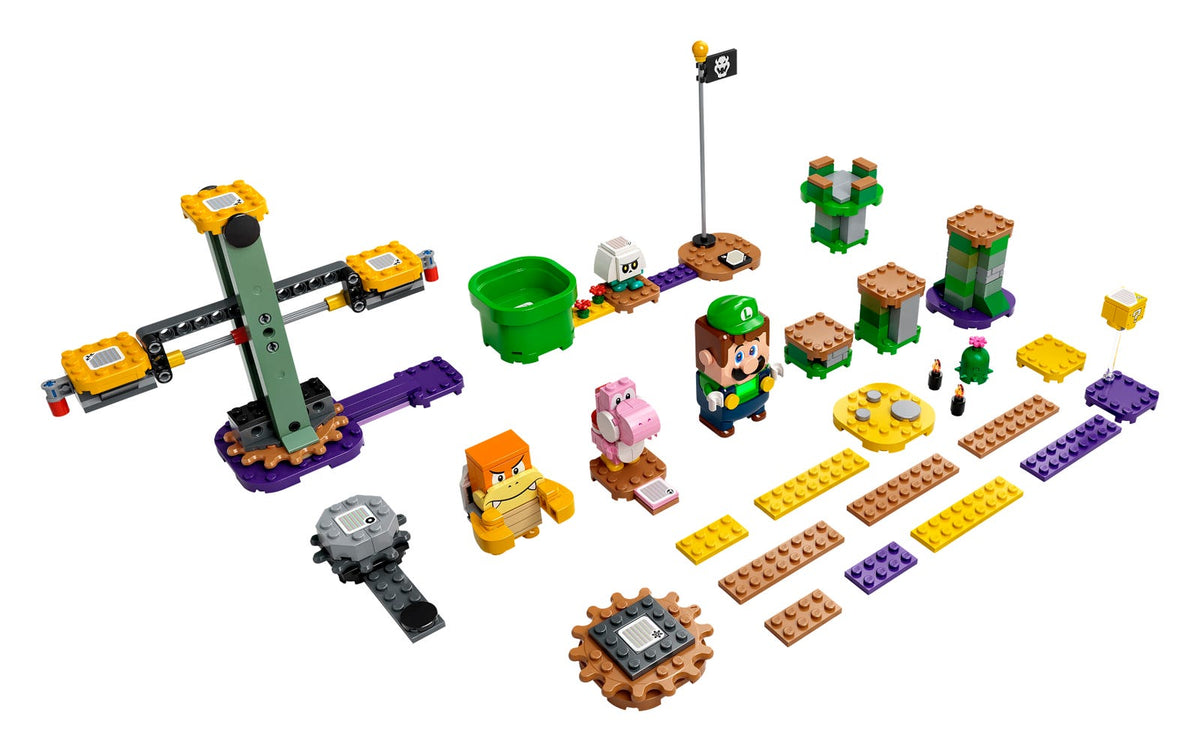 71387 Adventures with Luigi - Starter Course (Used) LEGO Super Mario product image 1, provided for visual reference and