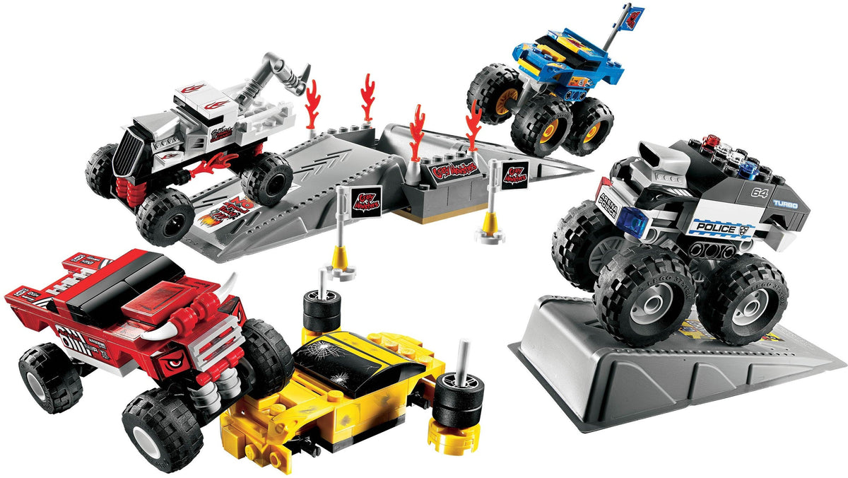 8182 Monster Crushers (Certified) LEGO Racers product image 1, provided for visual reference and product detail review