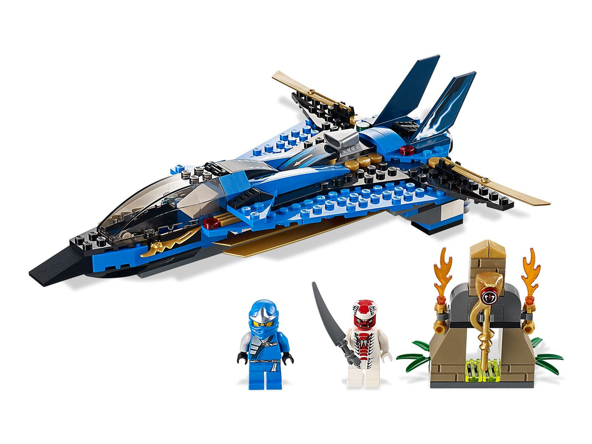 9442 Jay's Storm Fighter (Used) LEGO Ninjago product image 1, provided for visual reference and product detail review