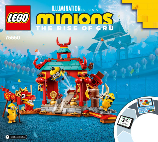 75550 Minions Kung Fu Battle (Used) LEGO Despicable Me product image 2, provided for visual reference and product detail