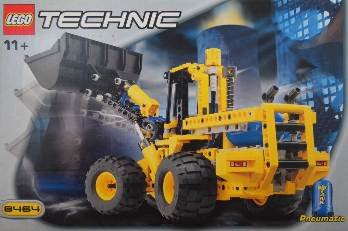 8464 Pneumatic Front-End Loader (Used) LEGO TECHNIC product image 2, provided for visual reference and product detail review