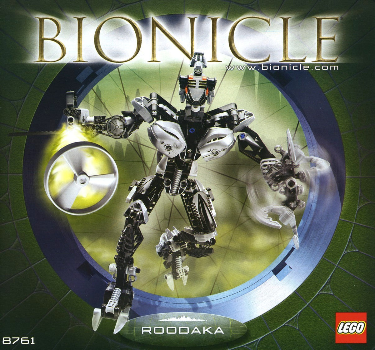 8761 Roodaka (Certified) LEGO BIONICLE product image 2, provided for visual reference and product detail review