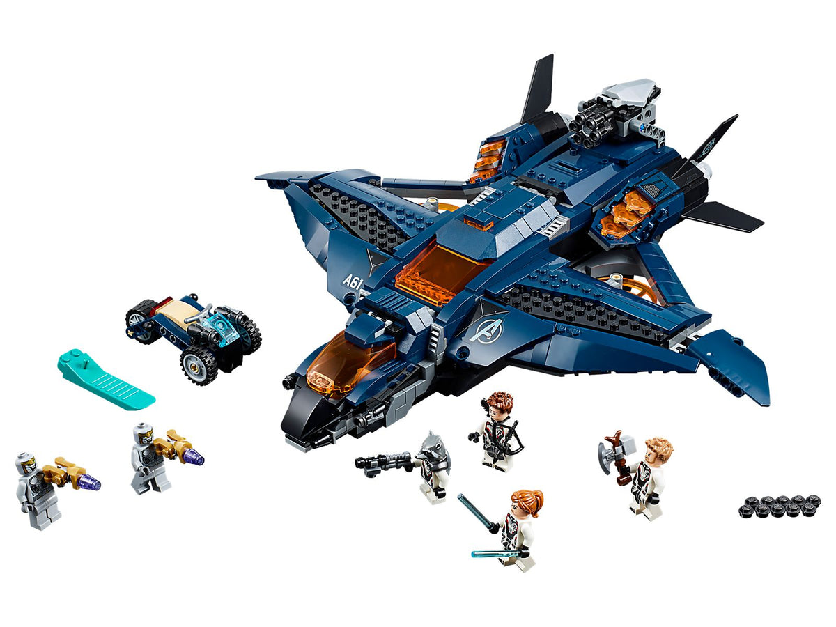 76126 Avengers Ultimate Quinjet (Used) LEGO Super Heroes product image 1, provided for visual reference and product detail